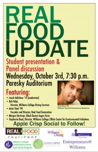 Real Food update poster