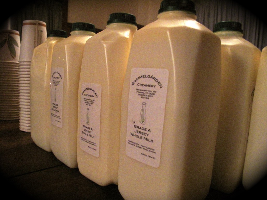 Gammegården Creamery milk at Log Lunch
