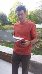 Postyn leading an interactive workshop while deftly juggling facilitation and timekeeper duties.