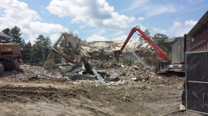 Old Sawyer demolition (Source: Mike Evans)