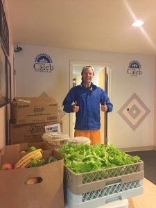 Andrew Bloniarz '18 packaging with WRAPS