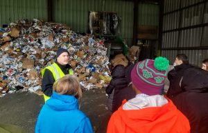 Recycling Center (where college recyclables go) in Pownal VT