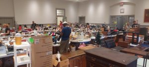Tag Sale in the First Congregational Church