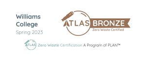 Williams College Atlas Zero Waste Bronze Certificate
