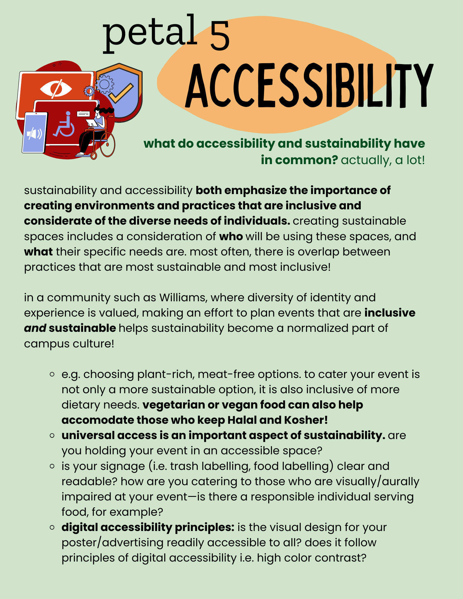 Petal 5 — Accessibility